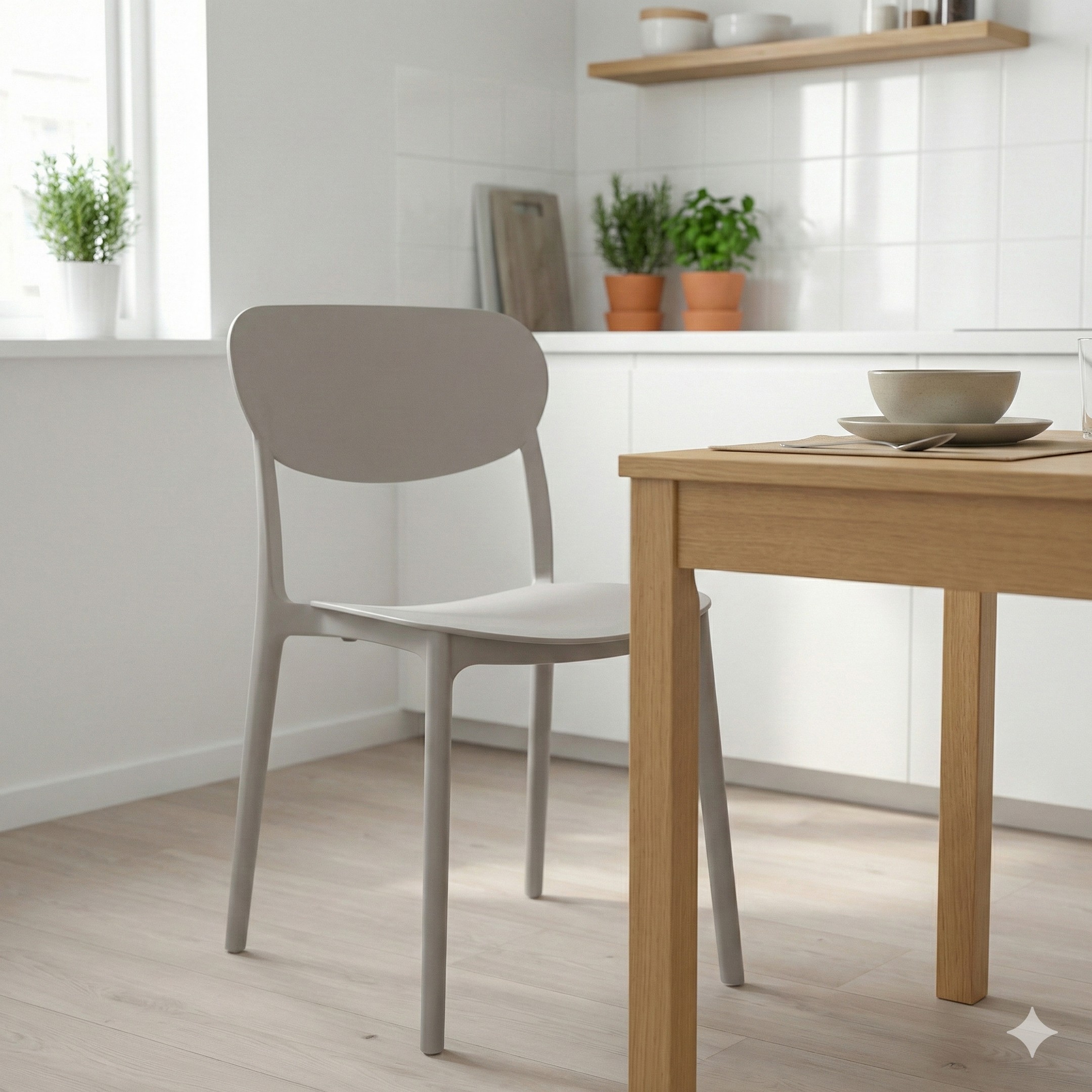 כיסא דגם סוזן אפור