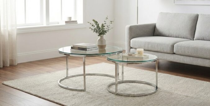 שולחנות סלון דגם טווין