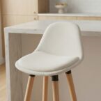 כיסא בר דגם ליאור שמנת