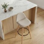 כיסא בר דגם ליאור אפור