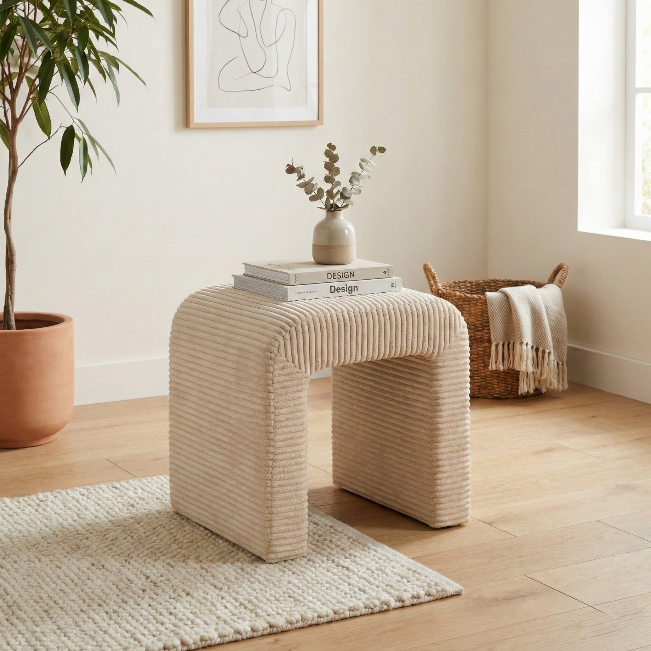 הדום דגם דלור בגוון שמנת