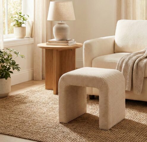 הדום דגם דלור בגוון שמנת