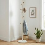 מתלה בגדים דגם ליר שמנת