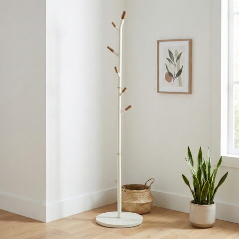 מתלה בגדים דגם ליר שמנת