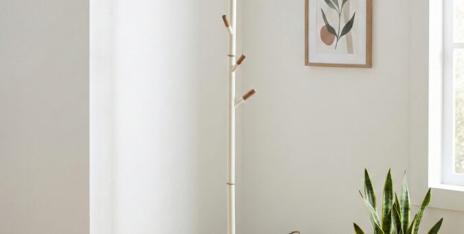 מתלה בגדים דגם ליר שמנת