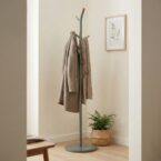 מתלה בגדים דגם ליר ירוק חאקי