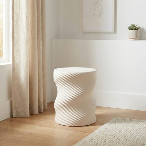 שידה דגם לואי לבן