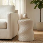 שידה דגם לואי לבן