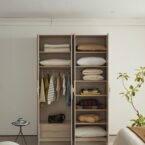 ארון דגם בראשית - 4 דלתות גוון סהרה