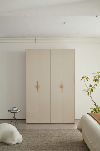 ארון דגם בראשית - 4 דלתות גוון סהרה