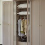 ארון דגם דניאל - 6 דלתות גוון סהרה + תאורה