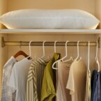 ארון דגם דניאל - 6 דלתות גוון שמנת + תאורה