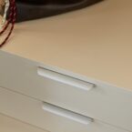 ארון דגם דניאל - 6 דלתות גוון שמנת + תאורה