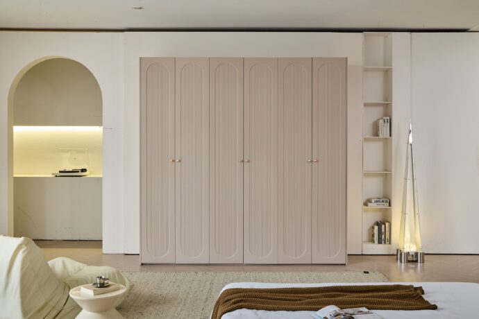 ארון דגם אופל - 6 דלתות גוון סהרה