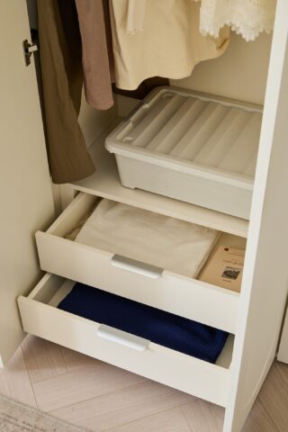 ארון דגם אופל - 4 דלתות גוון שמנת