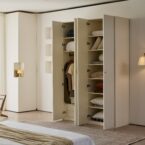 ארון דגם אופל - 4 דלתות גוון שמנת