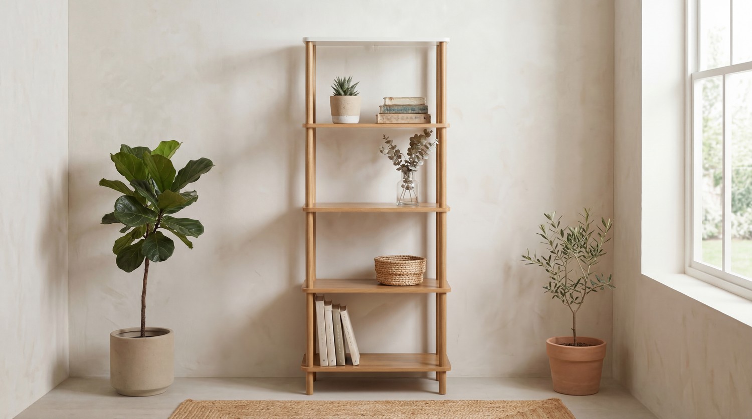 יחידת מדפים דגם אריאה