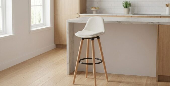 כיסא בר דגם ליאור שמנת