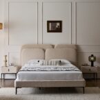 מיטה דגם איביזה - אפור + מזרן מתנה