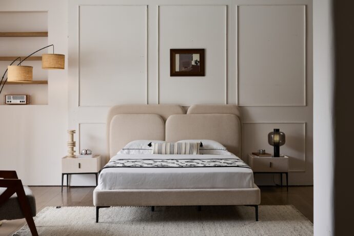 מיטה דגם איביזה - אפור + מזרן מתנה