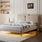 מיטה דגם איביזה - אפור + מזרן מתנה