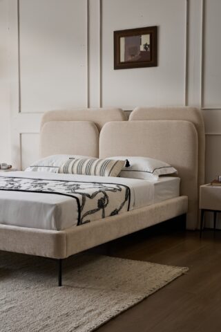 מיטה דגם איביזה - אפור + מזרן מתנה