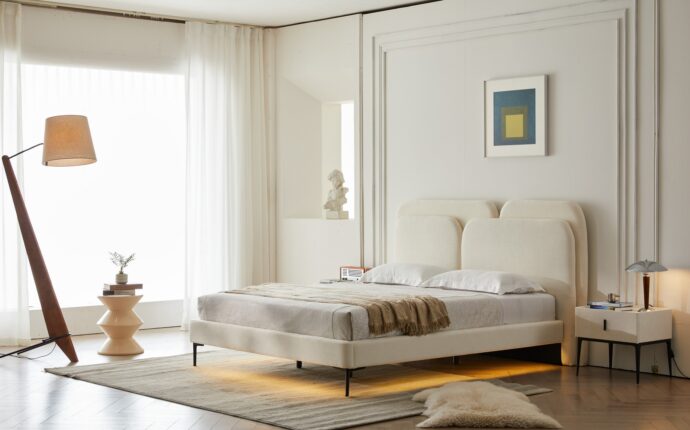 מיטה דגם איביזה ‎‏- שמנת + מזרן מתנה