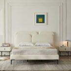 מיטה דגם איביזה ‎‏- שמנת + מזרן מתנה