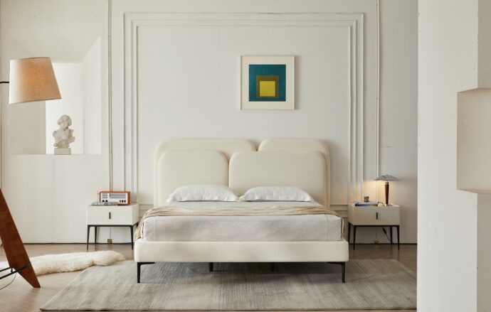 מיטה דגם איביזה ‎‏- שמנת + מזרן מתנה