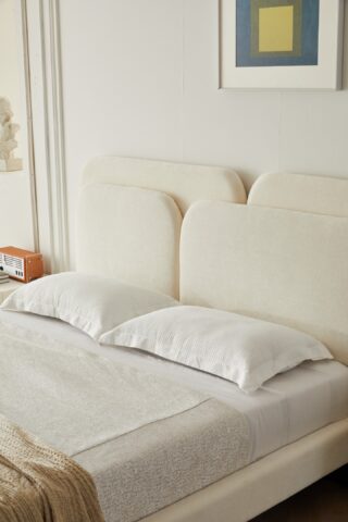 מיטה דגם איביזה ‎‏- שמנת + מזרן מתנה