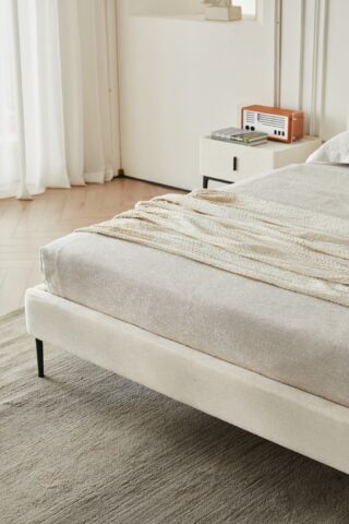 מיטה דגם איביזה ‎‏- שמנת + מזרן מתנה