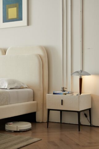 מיטה דגם איביזה ‎‏- שמנת + מזרן מתנה