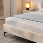 Marseille model bed - cream + free mattress