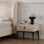 Marseille model bed - cream + free mattress