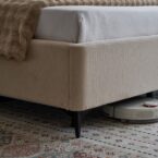 מיטה דגם מרסיי - שמנת + ארגז מצעים ומזרן מתנה