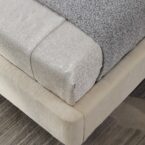 מיטה דגם מרסיי - שמנת + מזרן מתנה