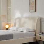 מיטה דגם מרסיי - שמנת + מזרן מתנה