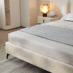 מיטה דגם מרסיי - שמנת + מזרן מתנה