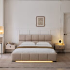 מיטה דגם סילבר - סהרה בד טדי + מזרן במתנה