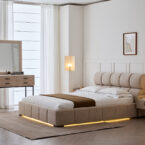 מיטה דגם סילבר - סהרה בד טדי + מזרן במתנה