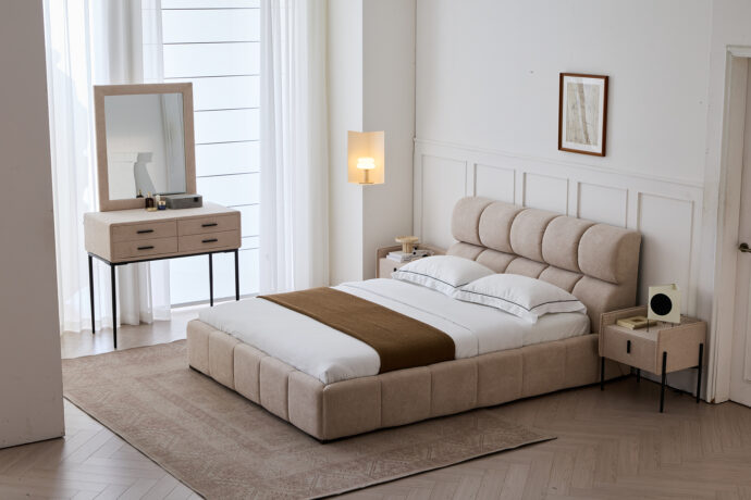 מיטה דגם סילבר - סהרה בד טדי + מזרן במתנה