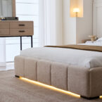 מיטה דגם סילבר - סהרה בד טדי + מזרן במתנה