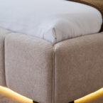 מיטה דגם סילבר - סהרה בד טדי + מזרן במתנה