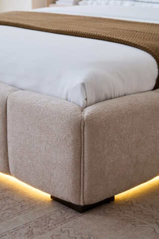 מיטה דגם סילבר - סהרה בד טדי + מזרן במתנה