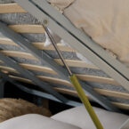 מיטה דגם עדן - סהרה בד טדי + ארגז מצעים ומזרן מתנה