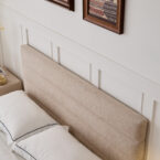 מיטה דגם עדן - סהרה בד טדי + ארגז מצעים ומזרן מתנה