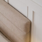 מיטה דגם עדן - סהרה בד טדי + ארגז מצעים ומזרן מתנה