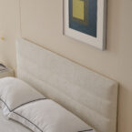 מיטה דגם עדן - שמנת בד טדי + ארגז מצעים ומזרן מתנה