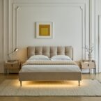 מיטה דגם רויאל - סהרה בד טדי + מזרן במתנה