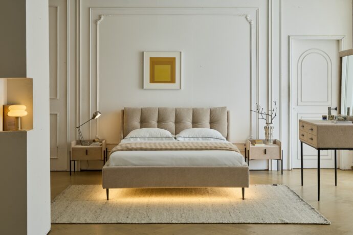 מיטה דגם רויאל - סהרה בד טדי + מזרן במתנה